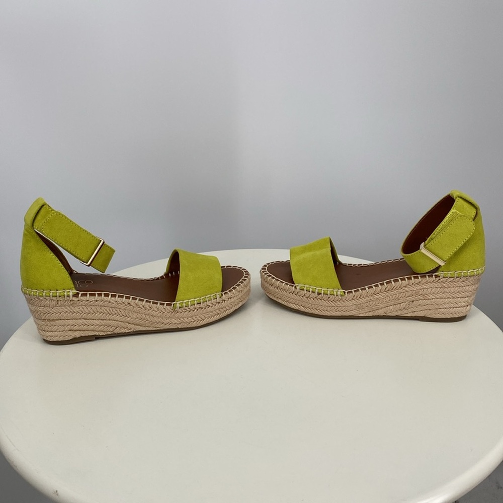 Franco Sarto Pela Espadrille Wedge Sandals Size 5 NWOT - Picture 4 of 7